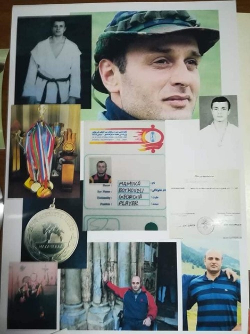 მამუკა ბოტკოველი 1974-2018წწ ევროპის ჩემპიონი, სამბო. წარმ. სოფ. იყალთო თელავი